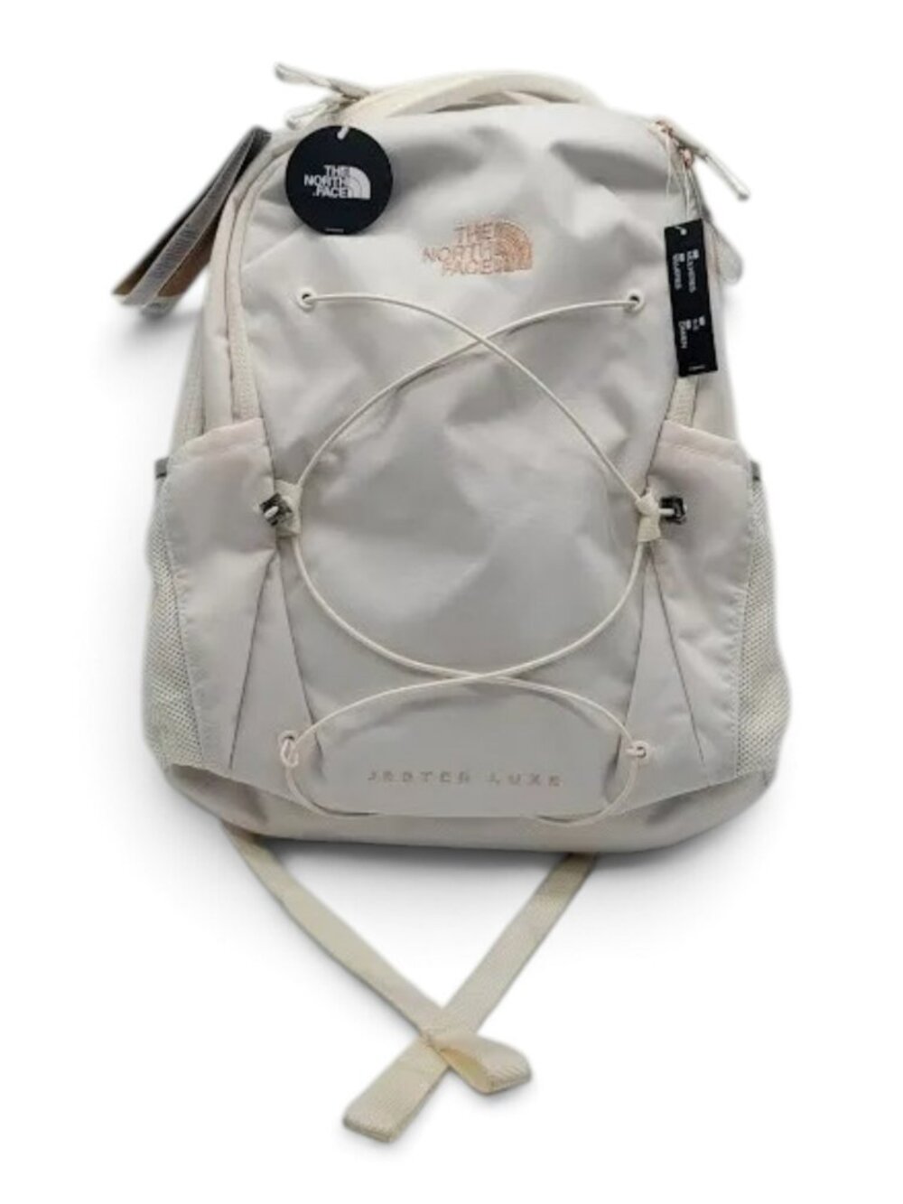 THE NORTH FACE Jester Luxe Backpack Gardenia White Women’s NWT One Size